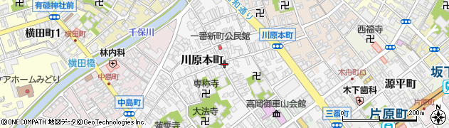安田印刷所周辺の地図