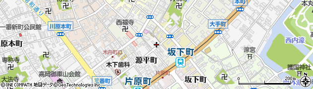 富山県高岡市源平町7周辺の地図