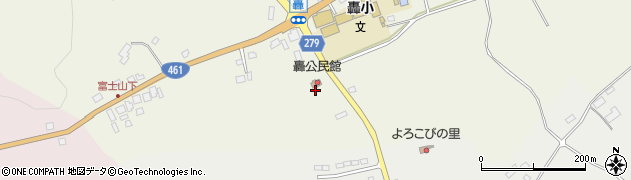 栃木県日光市轟42周辺の地図