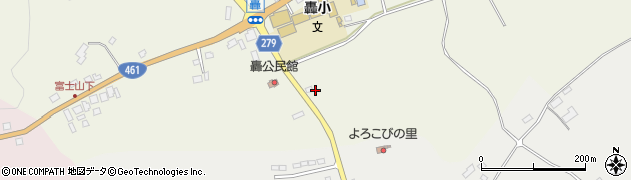 栃木県日光市轟60周辺の地図