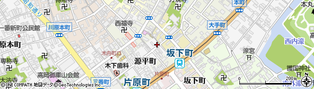 富山県高岡市源平町2周辺の地図