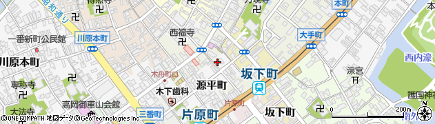 富山県高岡市源平町15周辺の地図