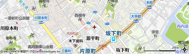 富山県高岡市源平町16周辺の地図