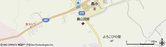 栃木県日光市轟41周辺の地図