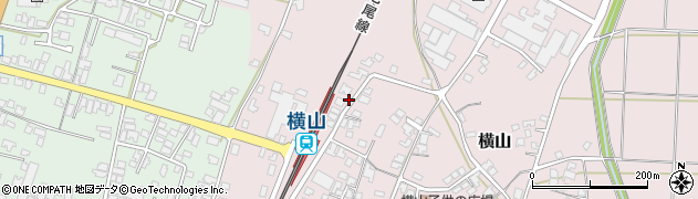 石川県かほく市横山タ221周辺の地図