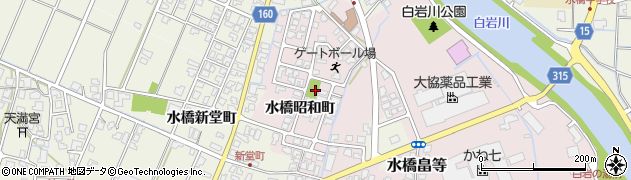 水橋昭和町公園周辺の地図