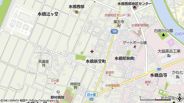 〒939-3514 富山県富山市水橋新堂町の地図