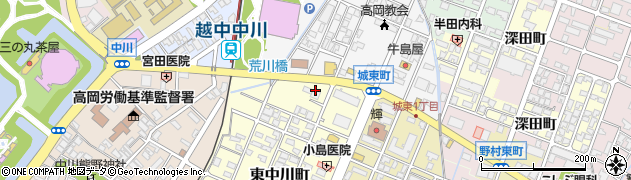 ホワイト急便・ホープクリーニング富山城東町店周辺の地図