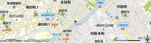 千保川周辺の地図
