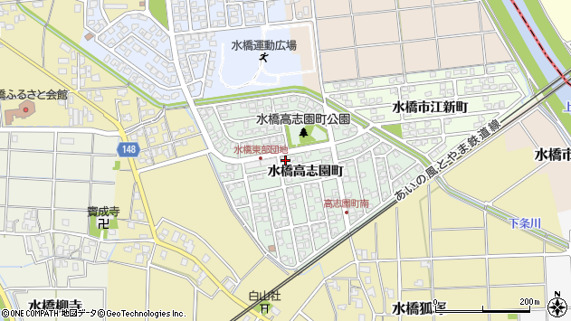 〒939-0533 富山県富山市水橋高志園町の地図