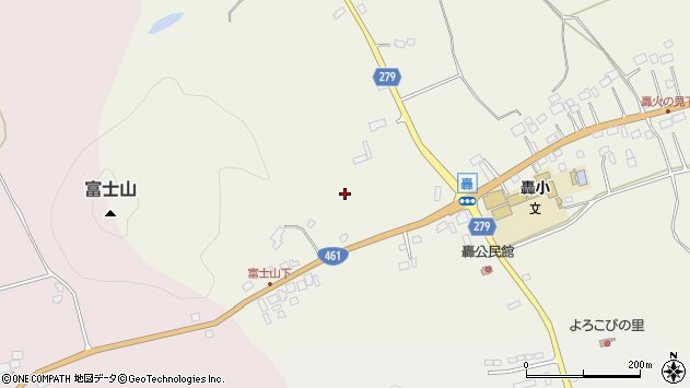 〒321-2404 栃木県日光市轟の地図