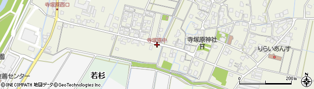 寺塚原中周辺の地図