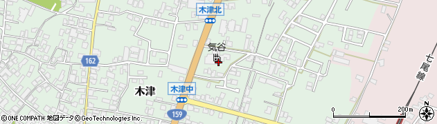 石川県かほく市木津ハ42周辺の地図