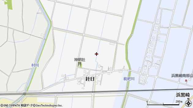〒931-8415 富山県富山市針日の地図
