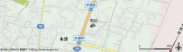 石川県かほく市木津ハ41周辺の地図