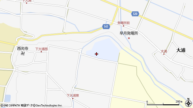 〒936-0818 富山県滑川市大林の地図
