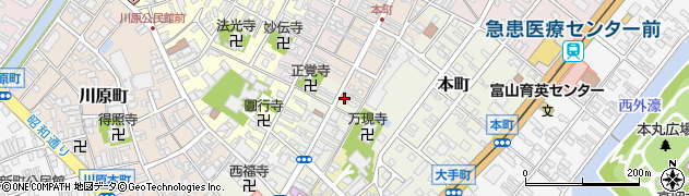 岡田美術店周辺の地図