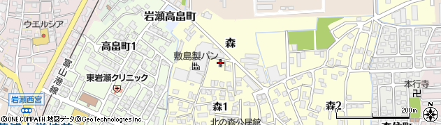 浜崎工業株式会社　本社周辺の地図