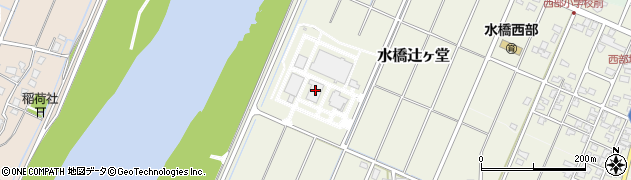 富山市役所上下水道局　水橋浄化センター周辺の地図