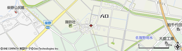 富山県高岡市八口96周辺の地図