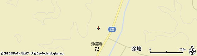 石川県かほく市余地（ロ）周辺の地図