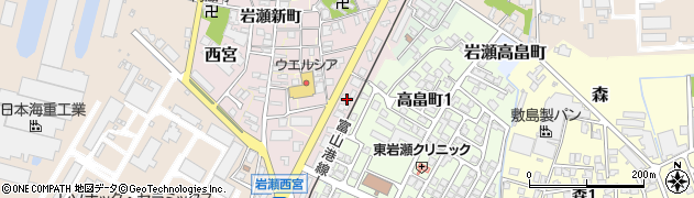 富山県富山市西宮98周辺の地図