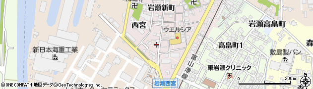 富山県富山市西宮27周辺の地図