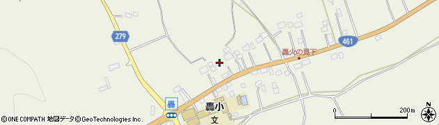 栃木県日光市轟404周辺の地図