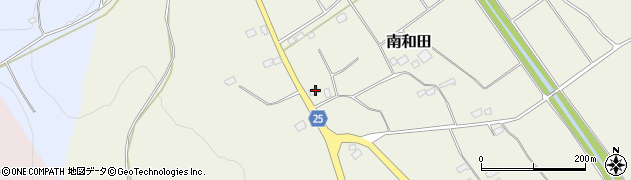 栃木県さくら市南和田137周辺の地図