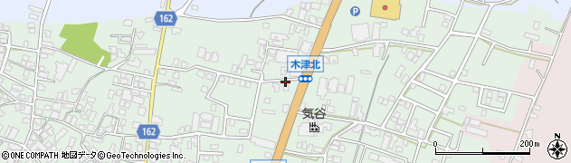 石川県かほく市木津ハ周辺の地図