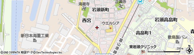 富山県富山市西宮32周辺の地図