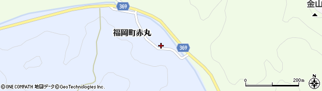 富山県高岡市福岡町赤丸7061周辺の地図