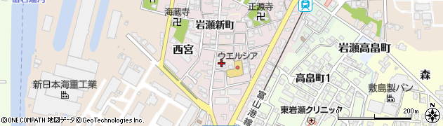 富山県富山市西宮102周辺の地図
