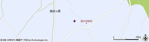 長野県長野市戸隠（越水）周辺の地図