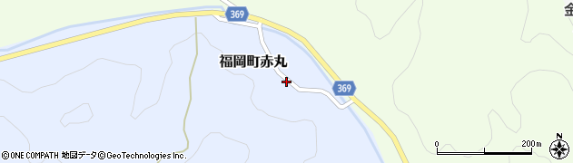 富山県高岡市福岡町赤丸7289周辺の地図