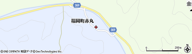 富山県高岡市福岡町赤丸7053周辺の地図