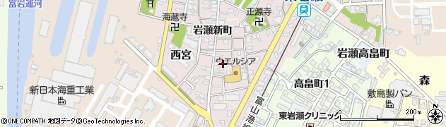 富山県富山市西宮546周辺の地図