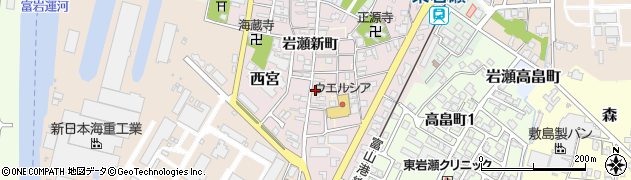 富山県富山市西宮550周辺の地図
