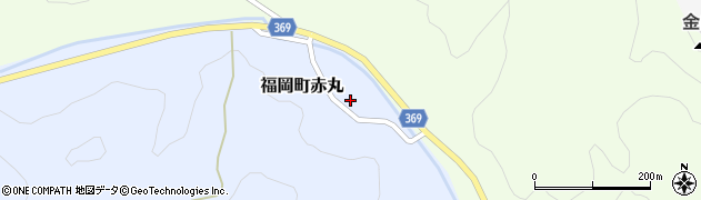 富山県高岡市福岡町赤丸7050周辺の地図