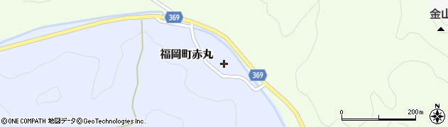 富山県高岡市福岡町赤丸7052周辺の地図