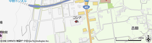 株式会社コシナ　七瀬事業所周辺の地図