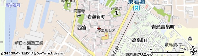 富山県富山市西宮553周辺の地図