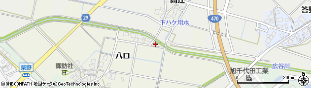 富山県高岡市八口29周辺の地図
