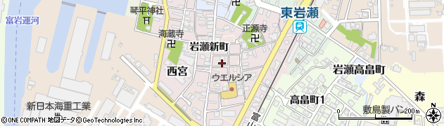 富山県富山市西宮512周辺の地図