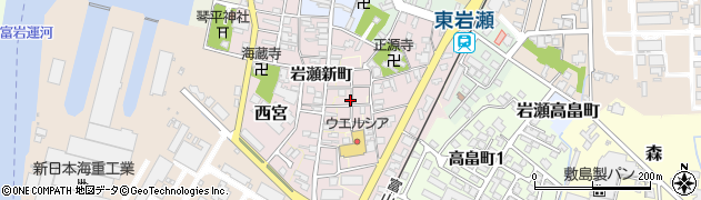 富山県富山市西宮516周辺の地図
