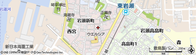 富山県富山市西宮521周辺の地図