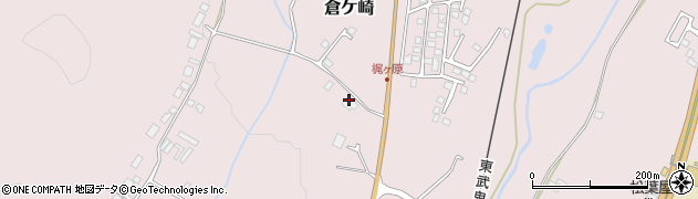 栃木県日光市倉ケ崎496周辺の地図
