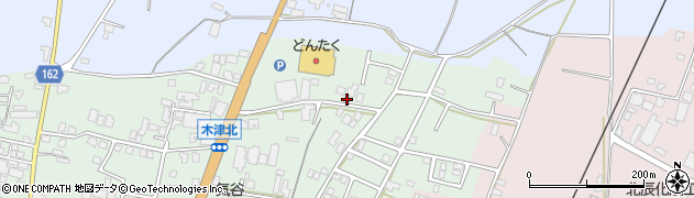 石川県かほく市木津ハ23周辺の地図