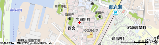 富山県富山市西宮601周辺の地図