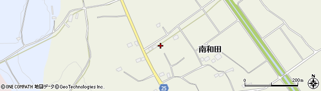 栃木県さくら市南和田142周辺の地図